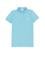 Kız Çocuk Turkuaz Basic Polo Yaka Tişört