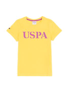 Çocuk Açık Sarı Bisiklet Yaka Tişört - 50248206002