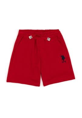 Çocuk Kırmızı Örme Şort - 50246129046