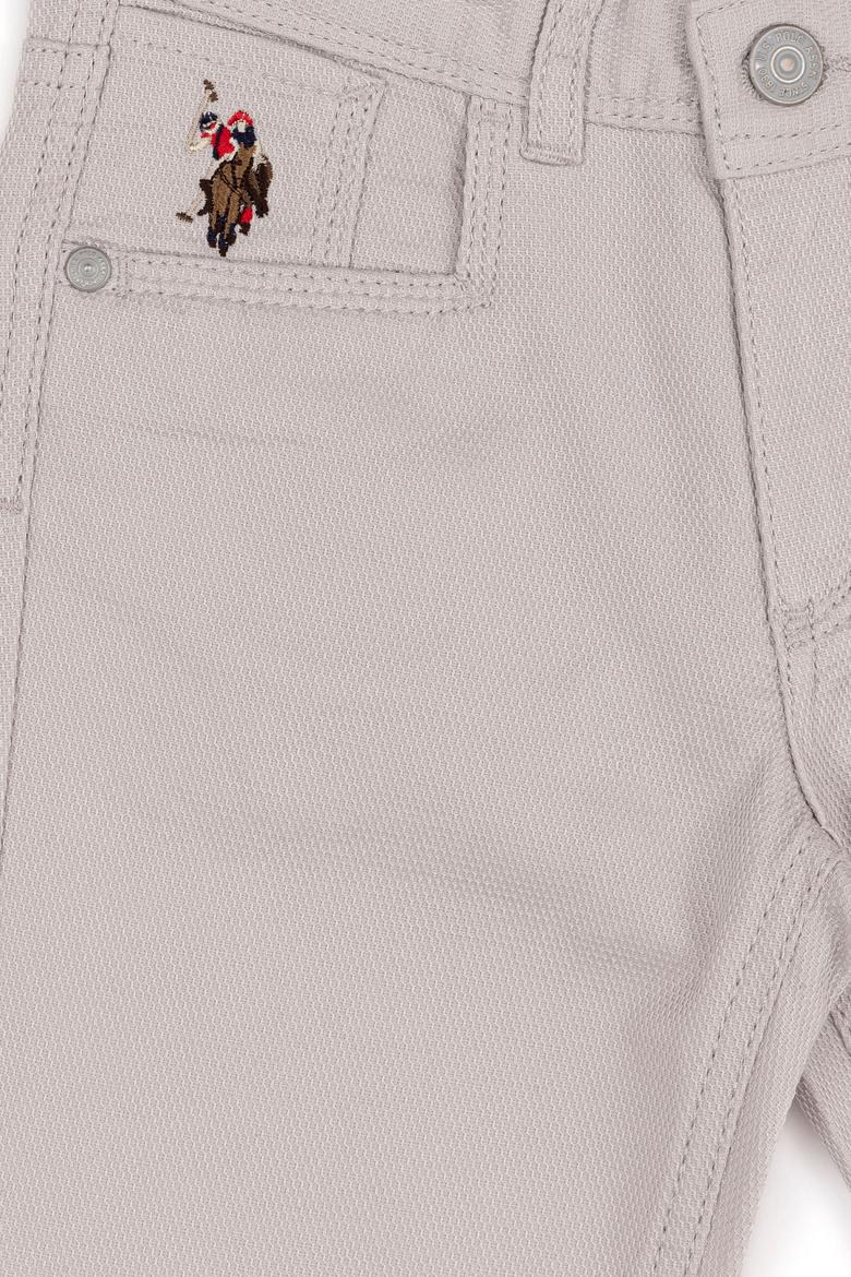 Erkek Çocuk Açık Gri Kanvas Pantolon - 50249294006