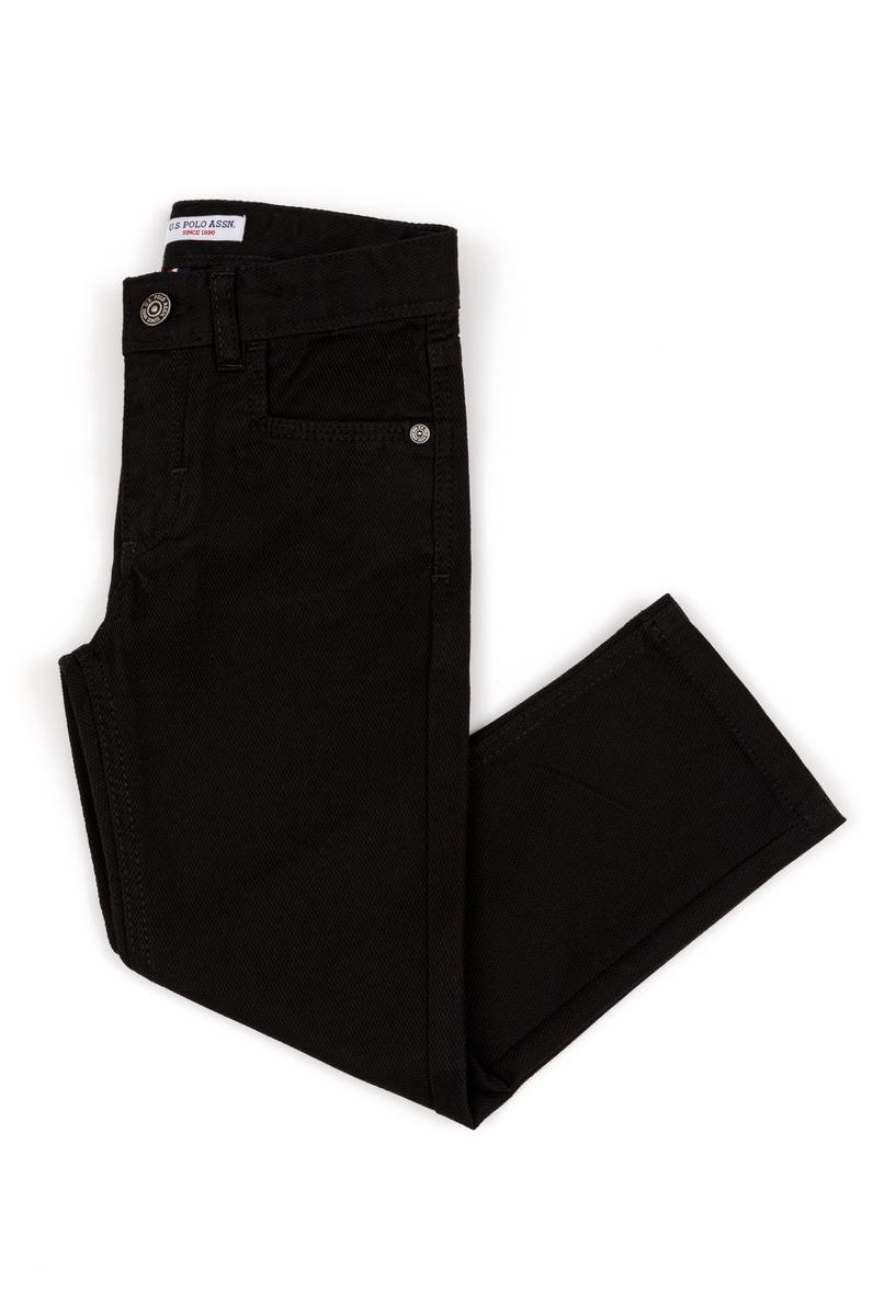 Erkek Çocuk Siyah Kanvas Pantolon