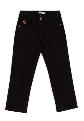 Erkek Çocuk Siyah Kanvas Pantolon - 50249294039