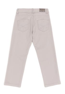 Erkek Çocuk Açık Gri Kanvas Pantolon - 50249294006
