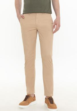 Erkek Slim Fit Kum Kanvas Pantolon - 50246122014