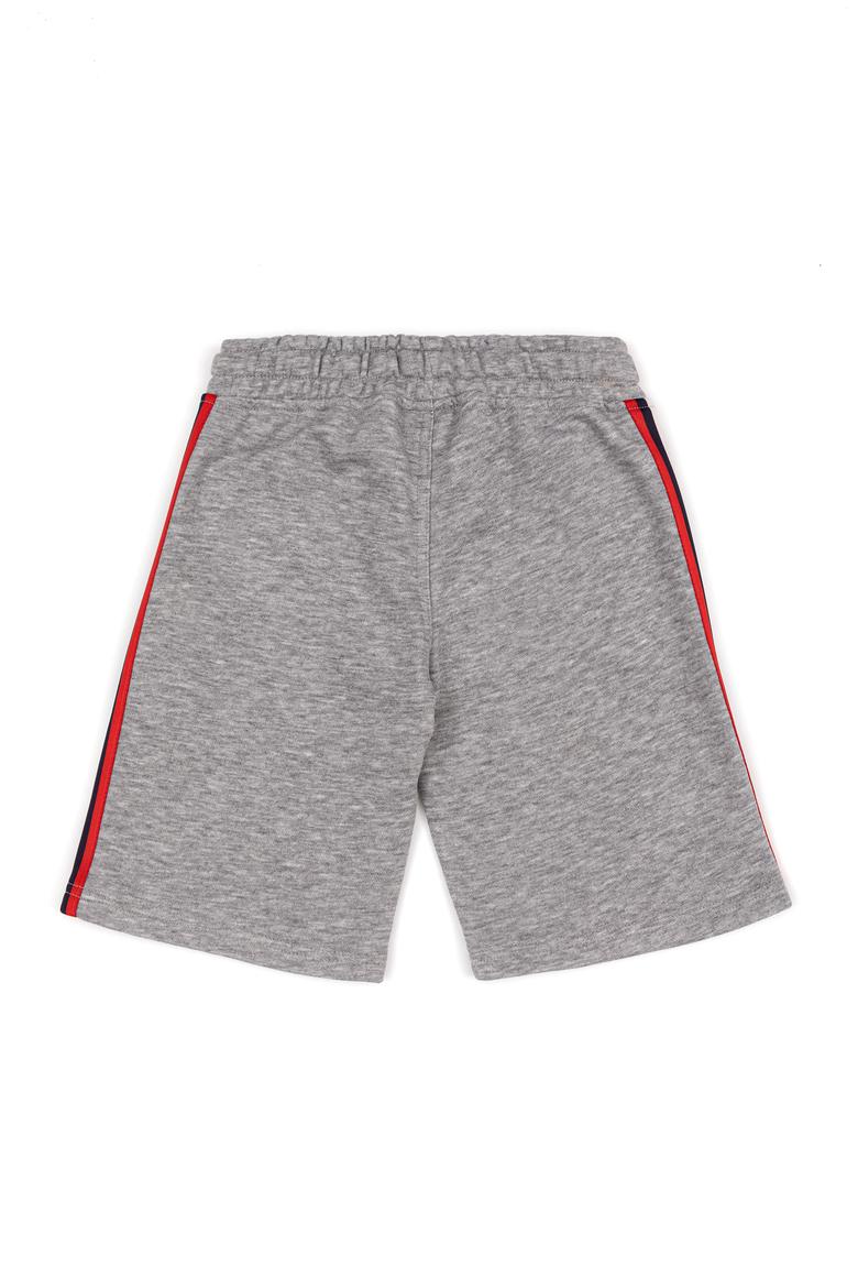 Çocuk Gri Melanj Örme Şort - 50249282016