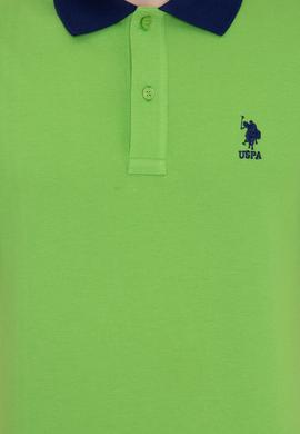 Erkek Elma Yeşili Polo Yaka Tişört - 50247373288