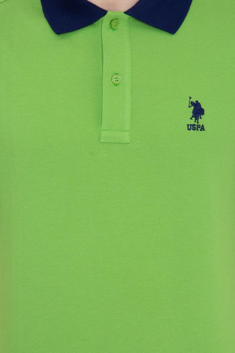 Erkek Elma Yeşili Polo Yaka Tişört - 50247373288