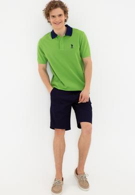 Erkek Elma Yeşili Polo Yaka Tişört - 50247373288