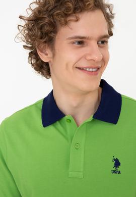 Erkek Elma Yeşili Polo Yaka Tişört - 50247373288