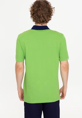 Erkek Elma Yeşili Polo Yaka Tişört - 50247373288