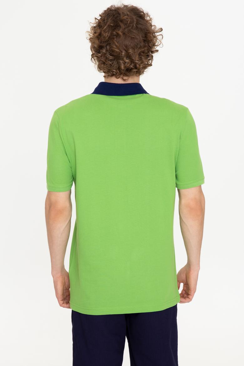 Erkek Elma Yeşili Polo Yaka Tişört - 50247373288