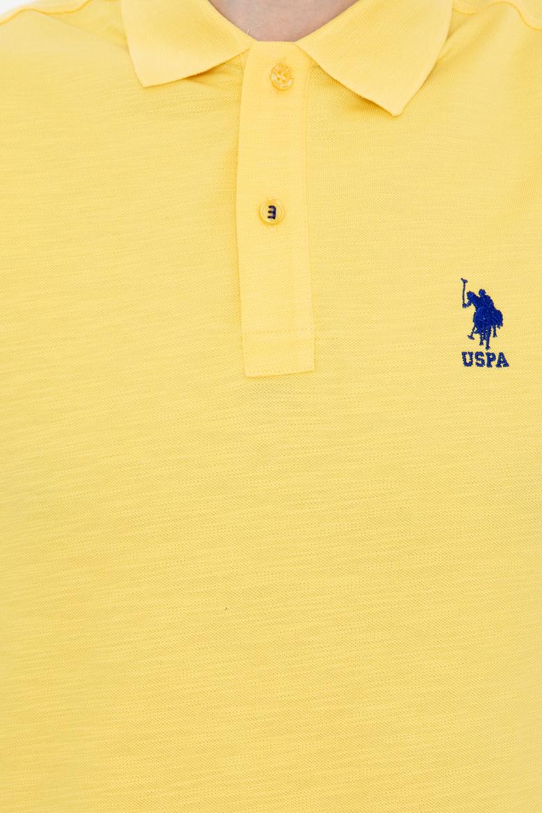 Erkek Açık Sarı Polo Yaka Tişört - 50249157020