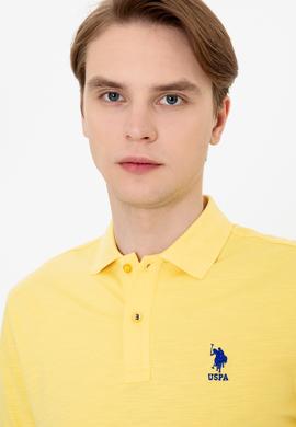 Erkek Açık Sarı Polo Yaka Tişört - 50249157020