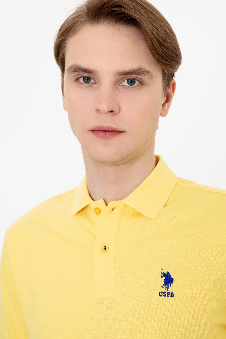 Erkek Açık Sarı Polo Yaka Tişört - 50249157020
