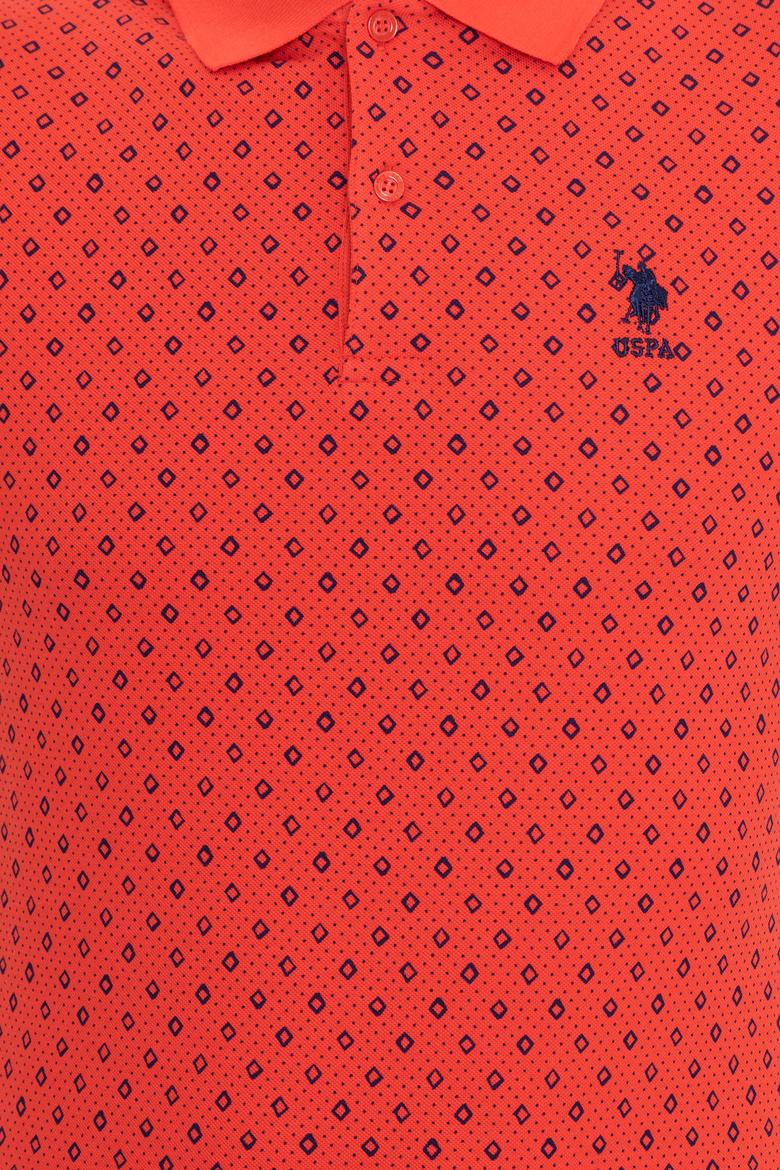 Erkek Kırmızı Polo Yaka Tişört - 50248938034