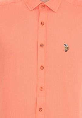 Erkek Somon Uzun Kollu Basic Gömlek - 50246466072