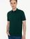 Erkek Koyu Yeşil Polo Yaka Basic T-Shirt