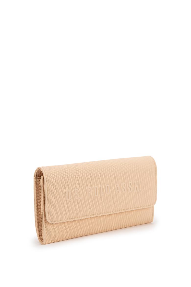 Kadın Krem Cüzdan - 50222376008