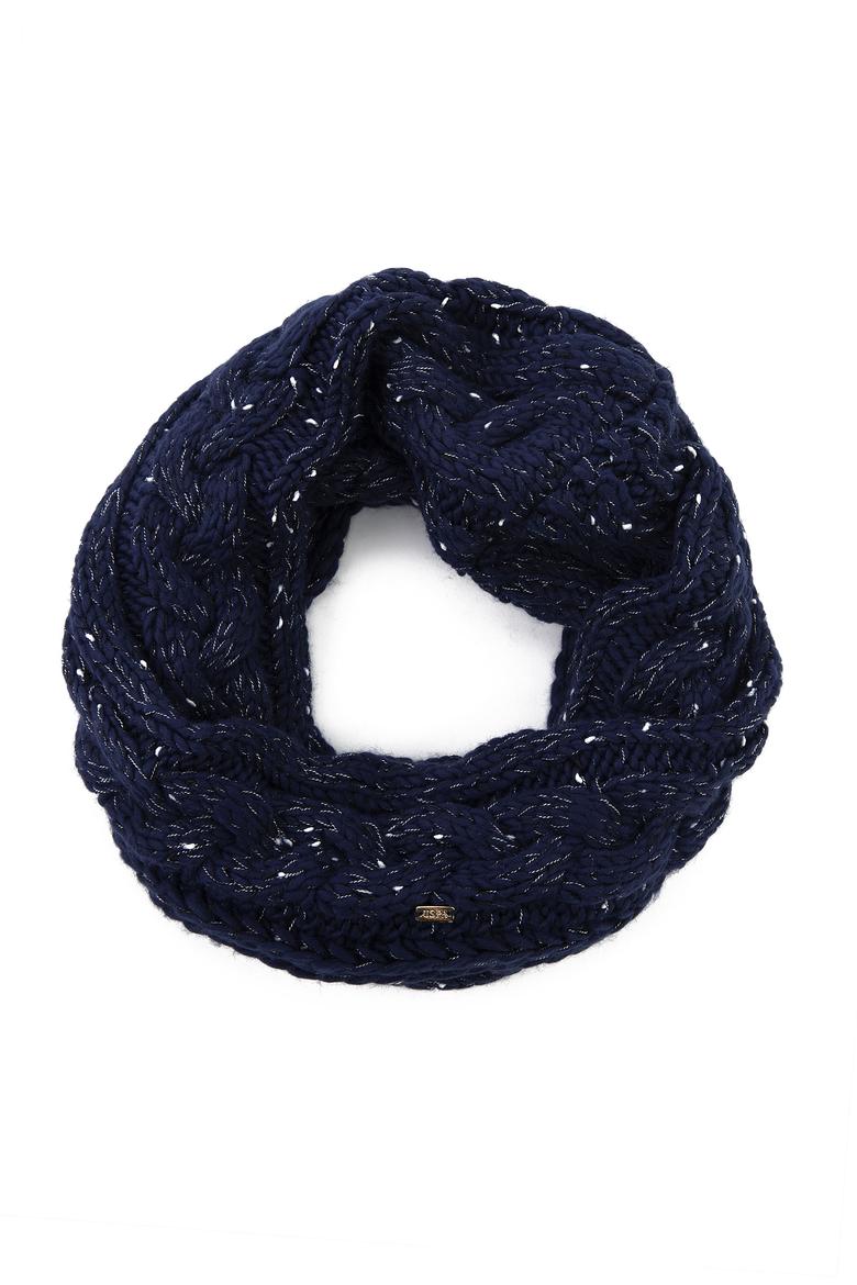 Kadın Lacivert Kaşkol