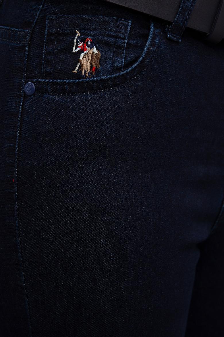 Kadın Koyu Mavi Jean Pantolon - 50219135003