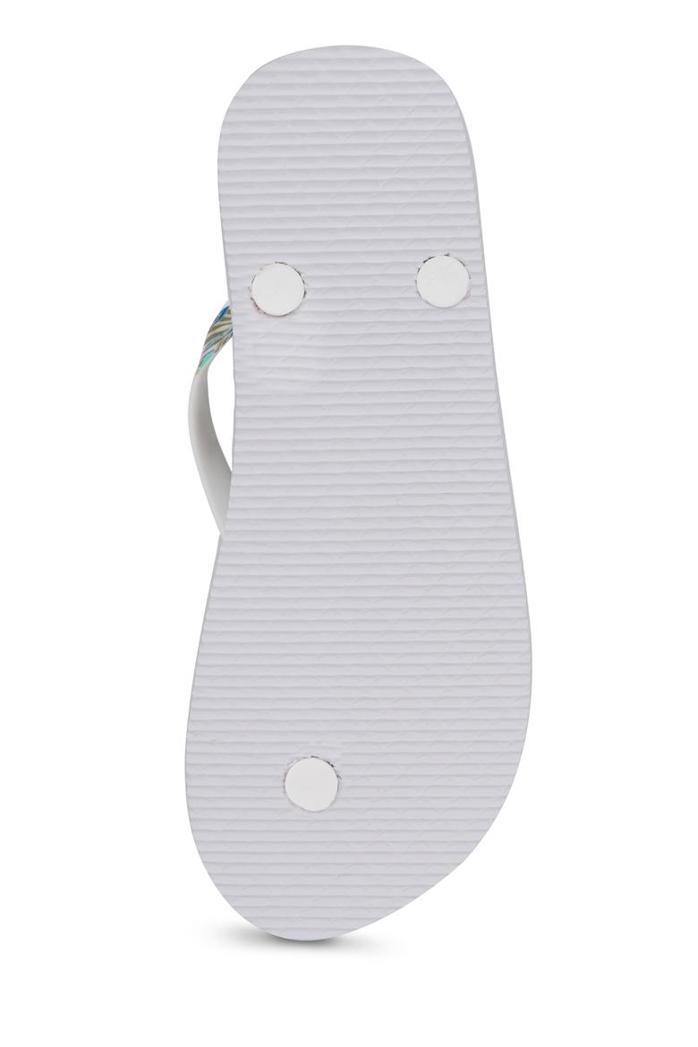 Kadın Beyaz Terlik - 50222256003