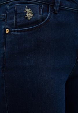 Kadın Mavi Jean Pantolon - 50219329002