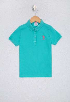 Kız Çocuk Yeşil Tişört Basic - 50220421045