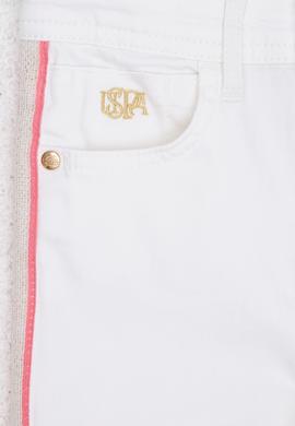 Kız Çocuk Beyaz Kanvas Pantolon - 50218410020