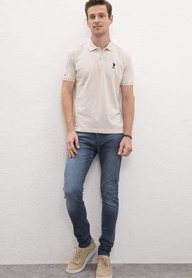 Erkek Taş Basic Tişört - 50222632178