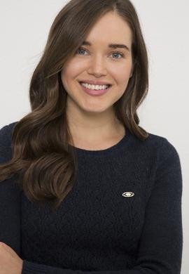 Kadın Lacivert Kazak - 50225219037