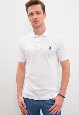 Erkek Beyaz Basic Tişört - 50222632018