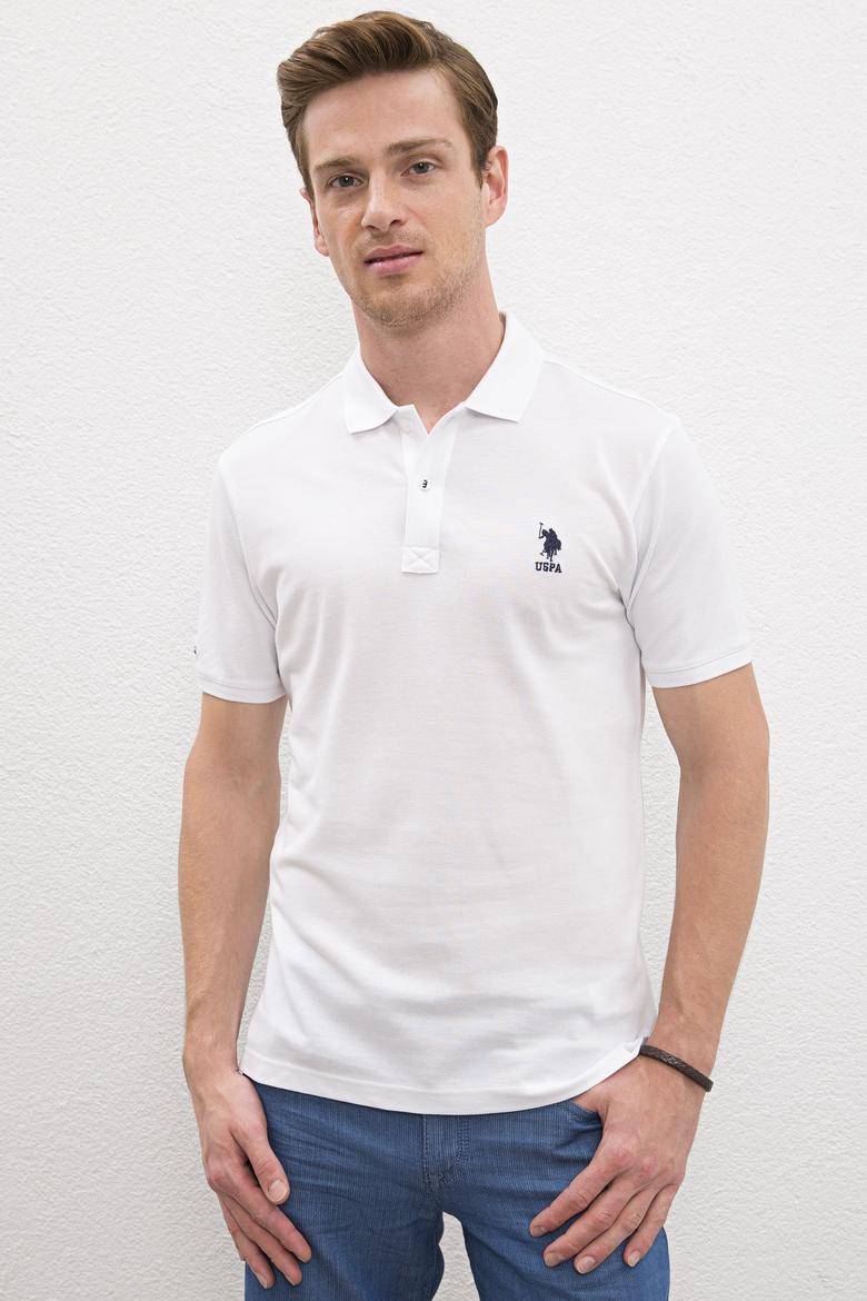 Erkek Beyaz Basic Tişört - 50222632018