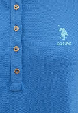 Kadın Kobalt Mavi Basic Polo Yaka Tişört - 50217591106