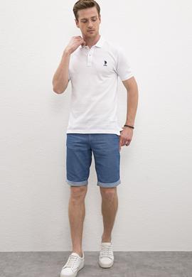 Erkek Beyaz Basic Tişört - 50222632018