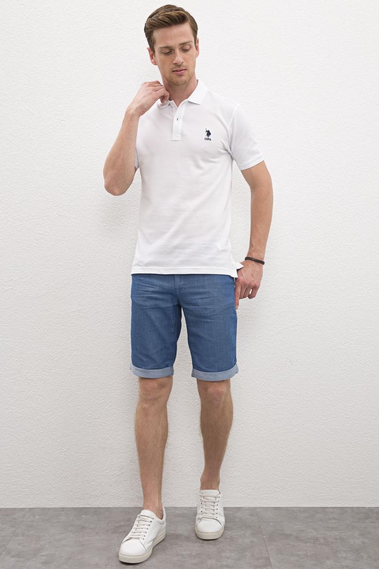 Erkek Beyaz Basic Tişört - 50222632018