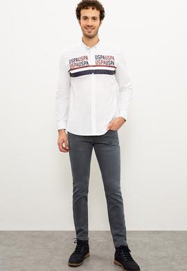 Erkek Beyaz Uzun Kollu Gömlek - 50226558001