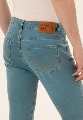 Erkek Yeşil Denim Pantolon - 50249638003