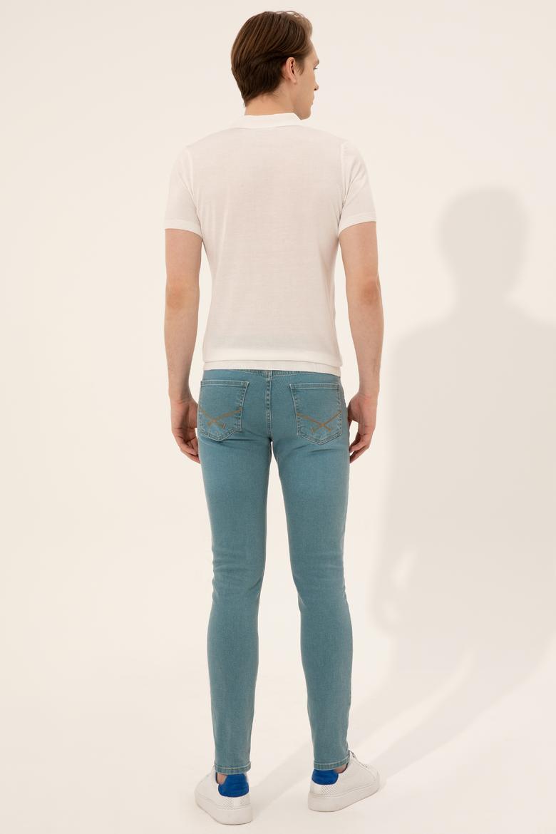 Erkek Yeşil Denim Pantolon - 50249638003