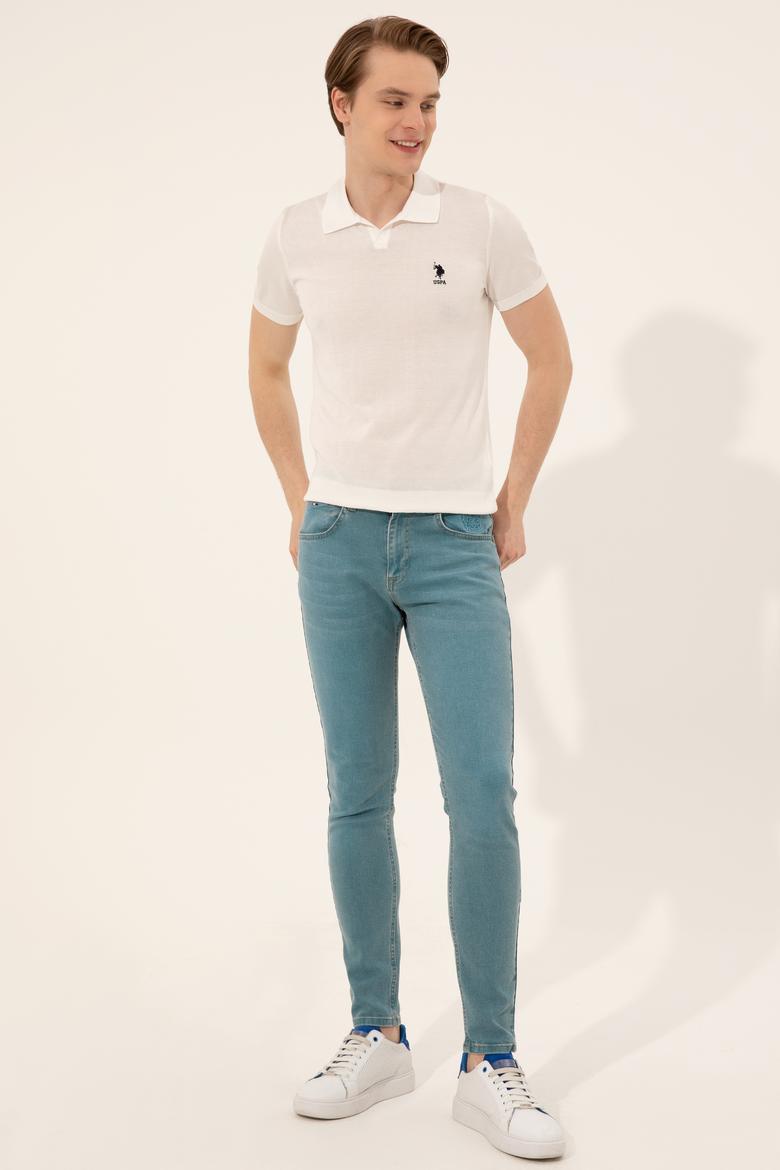 Erkek Yeşil Denim Pantolon - 50249638003