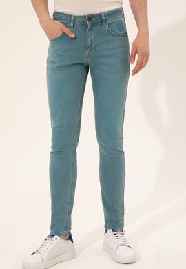 Erkek Yeşil Denim Pantolon - 50249638003