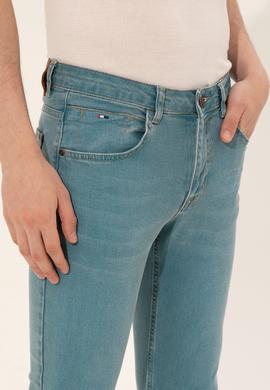 Erkek Yeşil Denim Pantolon - 50249638003