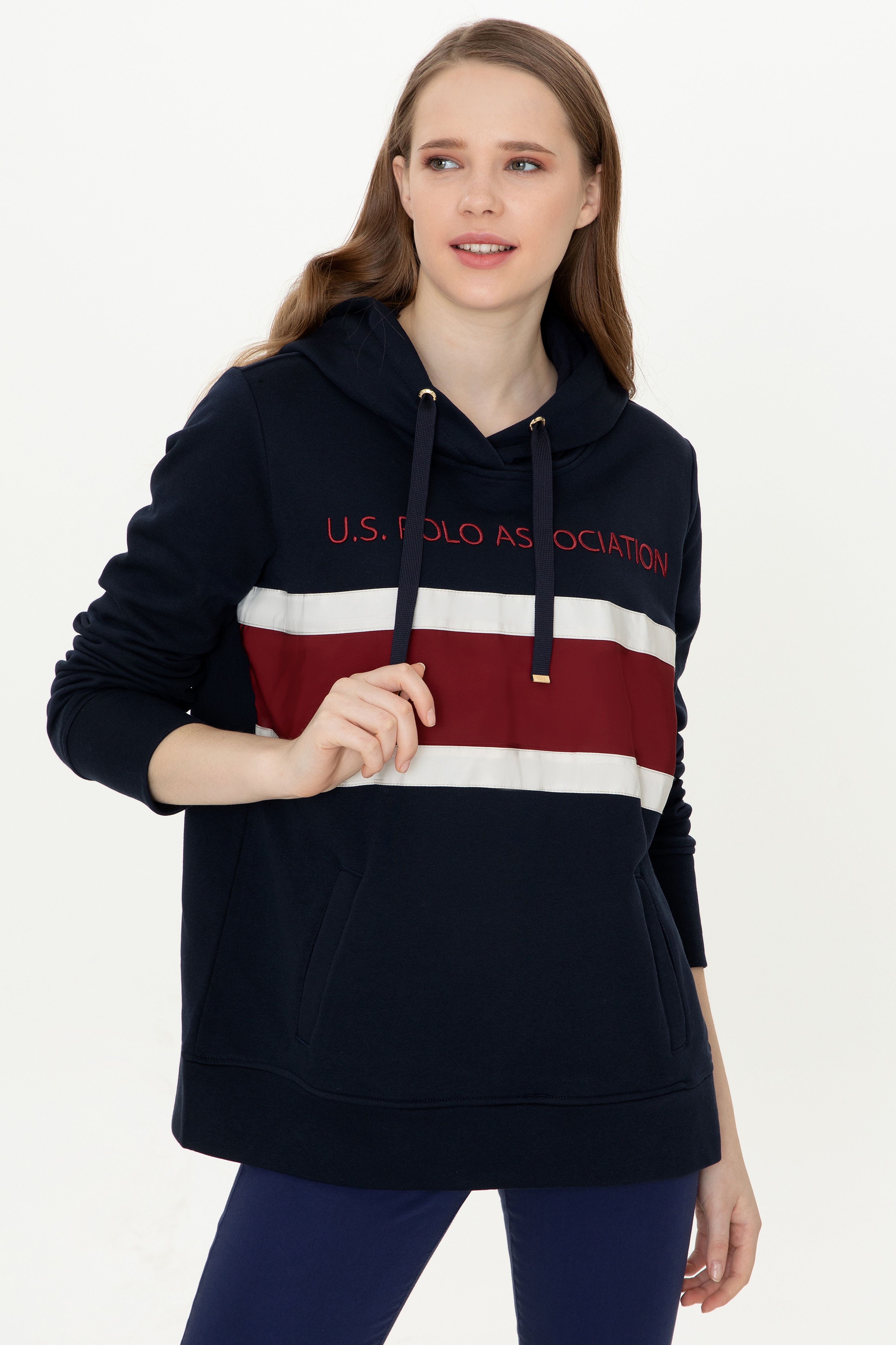 Kadın Lacivert Sweatshirt - Image 1