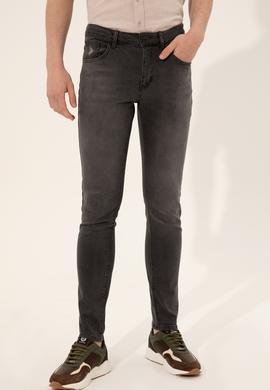 Erkek Mavi Denim Pantolon - 50250395005
