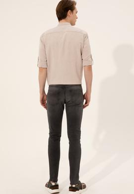 Erkek Mavi Denim Pantolon - 50250395005