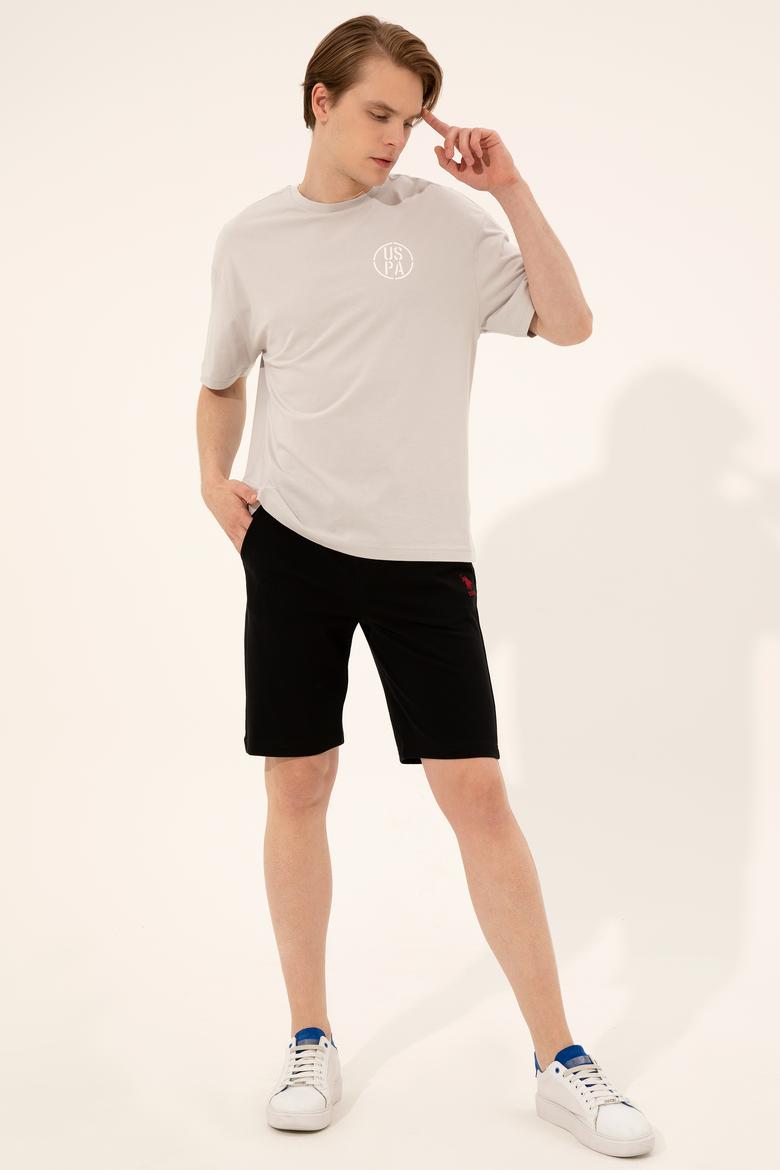 Erkek Siyah Örme Şort - 50248600025