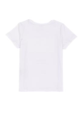 Çocuk Beyaz Bisiklet Yaka Tişört - 50249655001