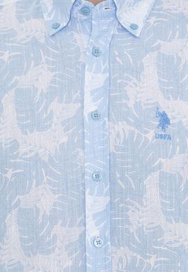 Erkek Mavi Uzun Kollu Gömlek - 50249578016