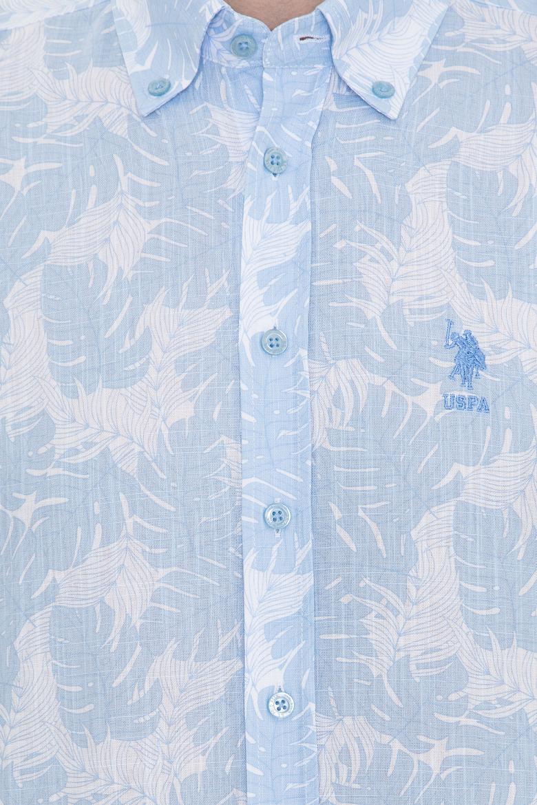 Erkek Mavi Uzun Kollu Gömlek - 50249578016