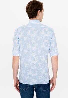 Erkek Mavi Uzun Kollu Gömlek - 50249578016