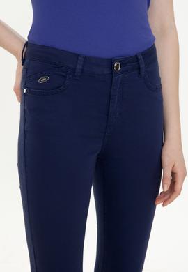 Kadın Lacivert Toothpick Fit Pantolon - 50249844025